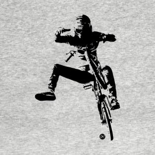 One hand One foot BMX jump T-Shirt